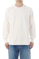 THERMAL KING RASCHEL HONEYCOMB CREW NECK L/S (W/DAMAGED) - NATURAL (#52027)