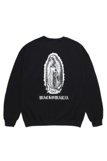 CREW NECK SWEAT SHIRT ( TYPE-1 ) / BLACK (26SSE-WMC-SS06)