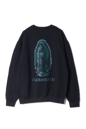 CREW NECK SWEAT SHIRT ( TYPE-2 ) / BLACK (26SSE-WMC-SS07)