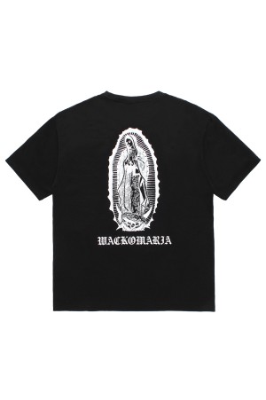 WASHED HEAVY WEIGHT CREW NECK T-SHIRT ( TYPE-1 ) / BLACK (26SSE-WMT-WT01)