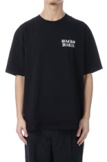 WASHED HEAVY WEIGHT CREW NECK T-SHIRT ( TYPE-1 ) / BLACK (26SSE-WMT-WT01)