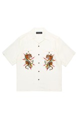 TIM LEHI / HAWAIIAN SHIRT S/S ( TYPE-1 ) / IVORY (26SSE-WMS-HI01)