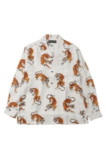 TIM LEHI / HAWAIIAN SHIRT L/S ( TYPE-3 ) / WHITE (26SSE-WMS-HI05)