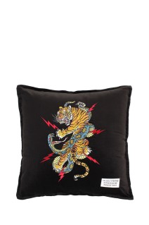 TIM LEHI / VELVETEEN CUSHION / BLACK (26SSE-WMA-GG01)