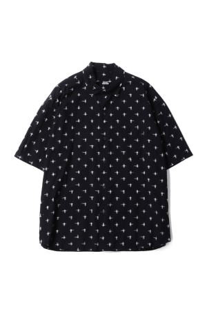 KASURI ORIGINAL BEAT WRITER SHIRT / BLACK (PC-047-3922)
