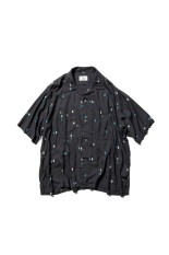 Rayon Shirts S/S Argyle - Charcoal (U26S-01-0001)