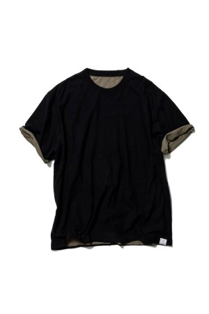Reversible Tee - Black/Olive (U26S-04-0007)