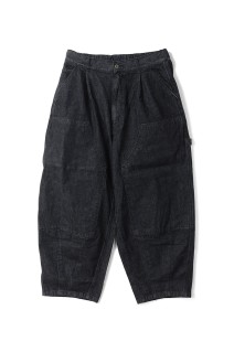 Double-Knee Balloon Painter Pants - BLACK (26SS_12_1008SSBALOONPT01)