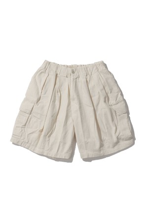 Herringbone 6-Pocket Shorts - KHAKI (26SS_23_1005SSPT04-2)