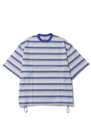 Border Balloon T-Shirt - WHITE x GREEN (26SS_48_1008SST01-B)
