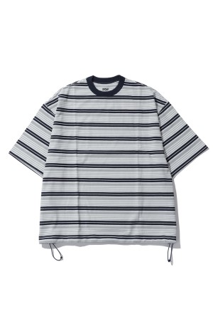 Border Balloon T-Shirt - WHITE x GREEN (26SS_48_1008SST01-B)