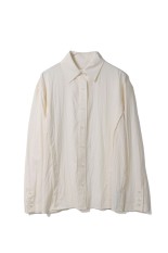 Sidetuck Silky Shirts -ECRU (12610410)