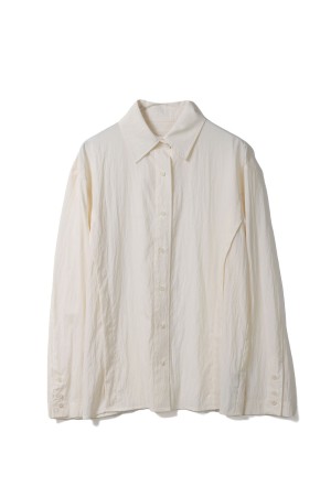 Sidetuck Silky Shirts -ECRU (12610410)