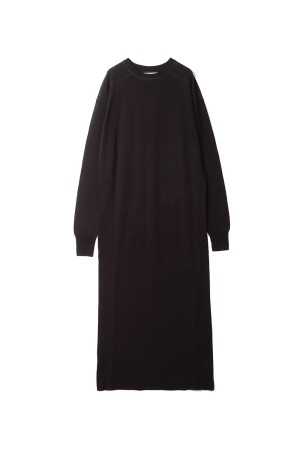 Tencelwool Knit Dress -CHOCOLATE (12610311)