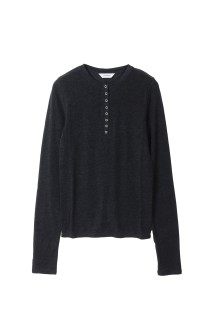 Henleyneck Soft Tops -DARK GRAY (12610608)