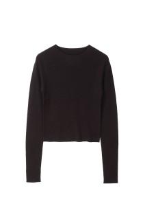 Compact Smooth Knit -DARK BROWN  (12610510)