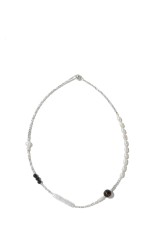 Asymmetry Pearl Choker -SILVER (12610902)