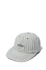 Classic Logo Cotton Linen Cap - Khaki Stripe (SD26S-CP04)