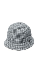 Classic Plaid Bell Hat - Black (SD26S-CP06)