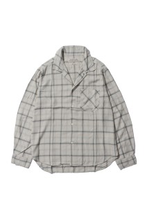 Rayon Twill Check Shirt - OFF (RN30389053)
