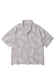 Pineapple Patterned Aloha Shirt - D.PINK (RN30389014)