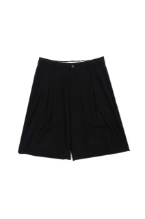 WOOL SHORTS - BLACK (261-60507)