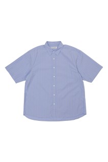 S/S REGULAR SHIRTS - BLUE STRIPE (261-60301)