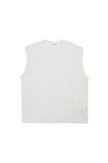 SLEEVE LESS T-SHIRTS - WHITE (261-60107)