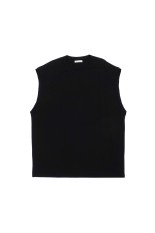 SLEEVE LESS T-SHIRTS - BLACK (261-60107)