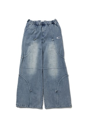 CPG CURVE CORD DENIM PANTS - BLUE (26SS-CPG-07 / FS2019)