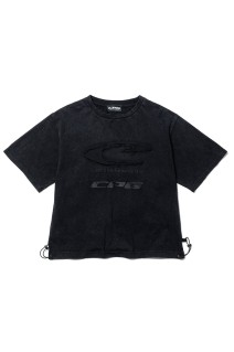 CPG FRT LOGO DYE TEE - BLACK (26SS-CPG-11 / FS2023)