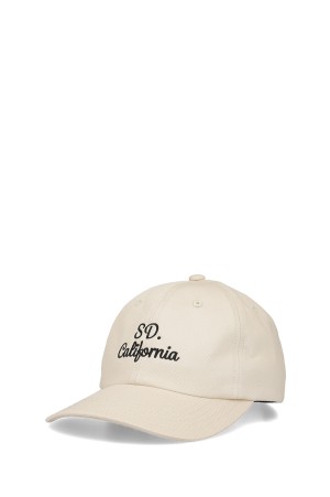 SD Logo Twill BB Cap - IVORY