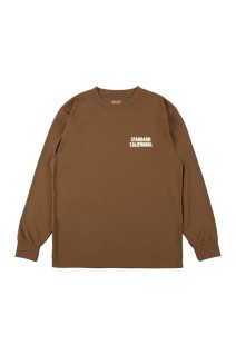 SD Tech Dry Logo LS T - BROWN