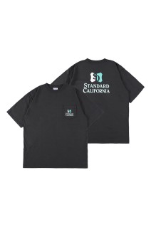 SD Heavyweight Shield Logo Pocket T - BLACK