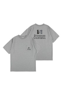 SD Heavyweight Shield Logo Pocket T - GRAY