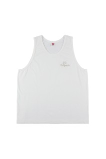 SD US Cotton Logo Tank - WHITE
