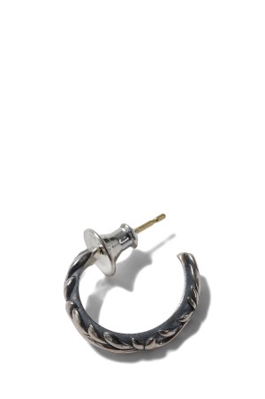 Ornament Small Earring - Silver (RX-809-1)