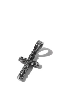 Ornament Tiny Cross Pendant - Silver (RX-921-1)