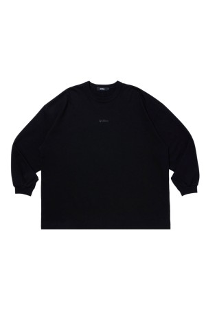 ASIC Heavy Weight Oversized L/S Tee - Pure Black (ABCSS26CT02)