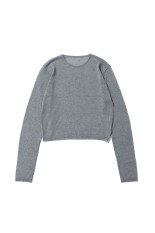 Compact Sheer Knit -GRAY (12610514)