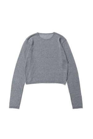 Compact Sheer Knit -GRAY (12610514)