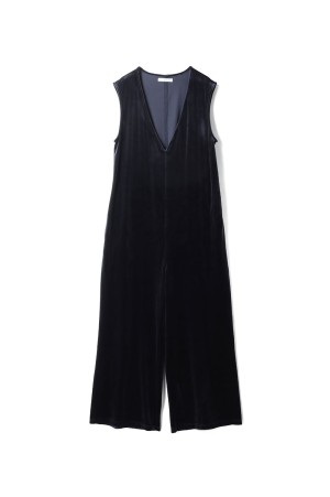 Velour Vneck Combinaison - NAVY (62610313)