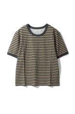 Multi Border T-Shirts - BEIGE (62610601)