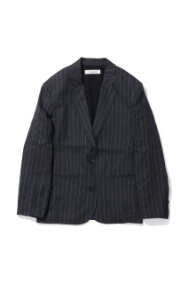 Over Linen Jacket - NAVY (62610104)