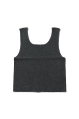 Short Knit Tanktop - CHARCOAL GRAY (62610524)