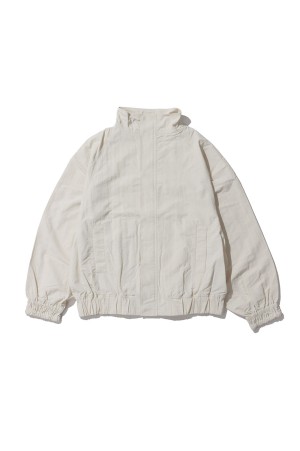 Standcollar Zip Blouson - IVORY (62510201)