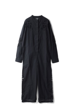 Cutwork Lace Combinaison - BLACK (62610311)