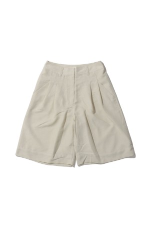 Tuck Half Pants - IVORY (62610716)