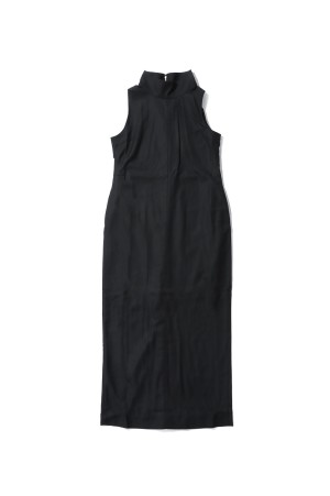Highneck Sleeveless Onepiece - BLACK (62610314)