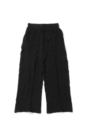 Shirring Easy Pants - BLACK (62610710)